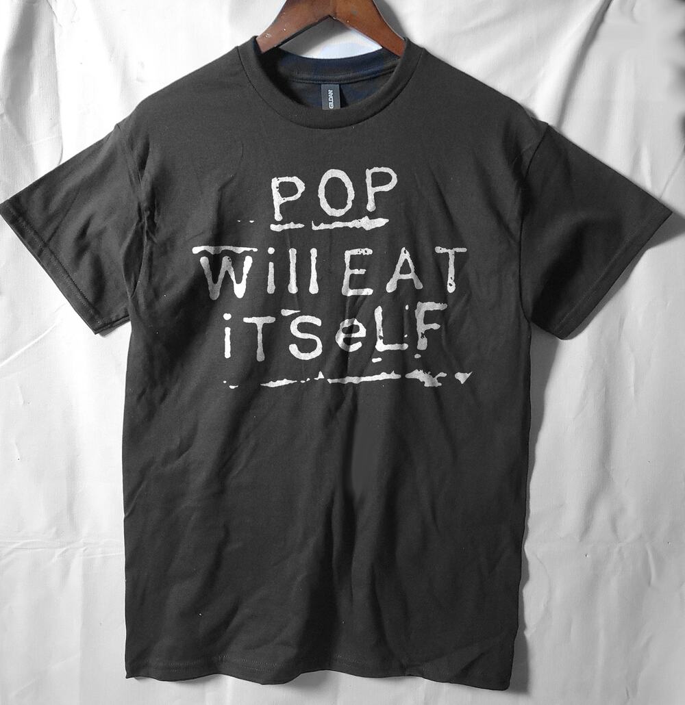 Pop Will eat itself band t shirt Size Medium Black